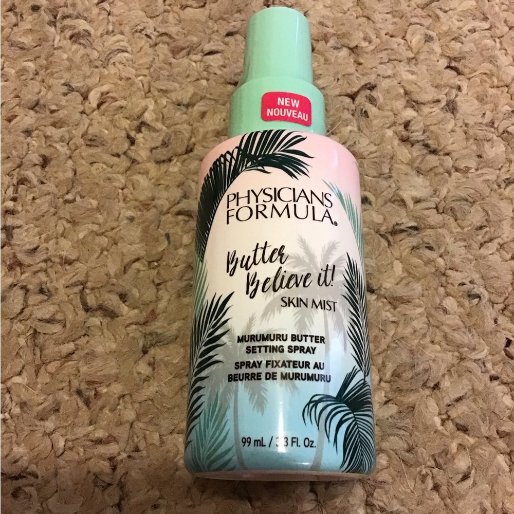 PHYSICIANS FORMULA NEW BUTTER BELIEVE IT SKIN MIST MURUMURU SETTING SPRAY